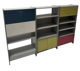 Mid-Century Modern Multi-Colored 5600 Modular Wall Unit by Cordemeyer for Gispen